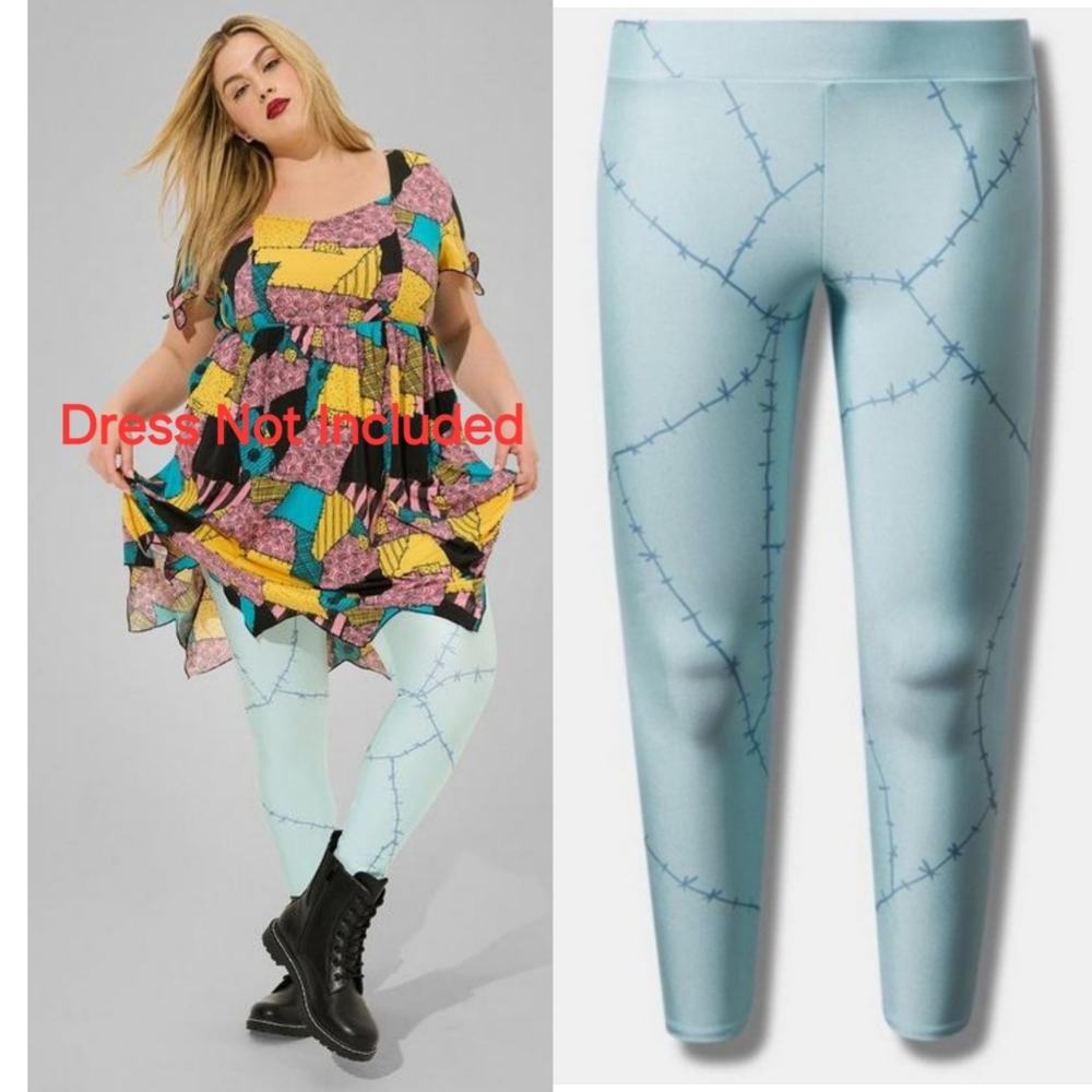 TORRID Sally Patches Liquid Leggings!  NWT!